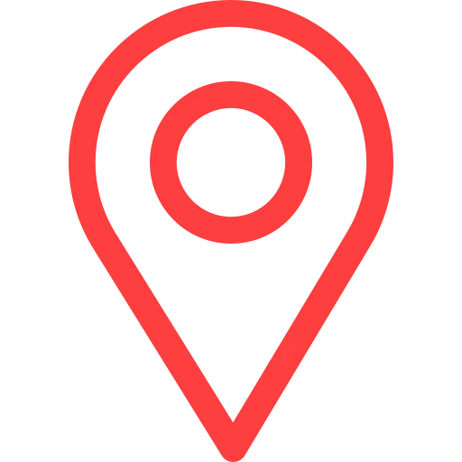 Location pin icon for Prime Step India office