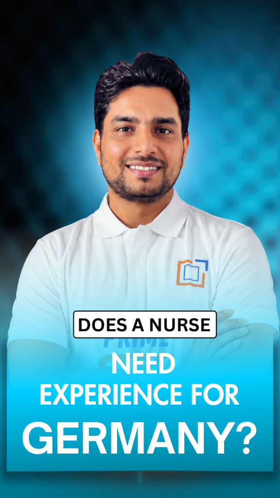 Does a nurse need experience for Germany?